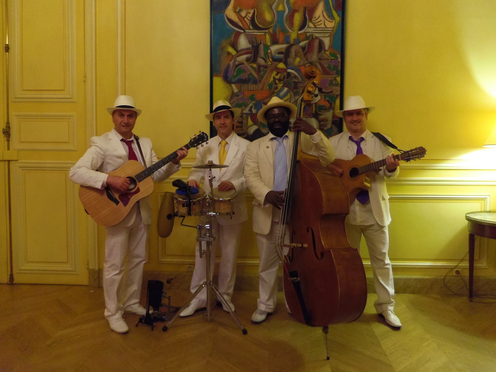 Groupe latino OHLATINO en quartet Maison de l'Amérique Latine