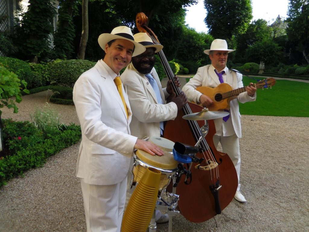 Groupe Latino en trio à la maison de l'Amérique Latine, Paris